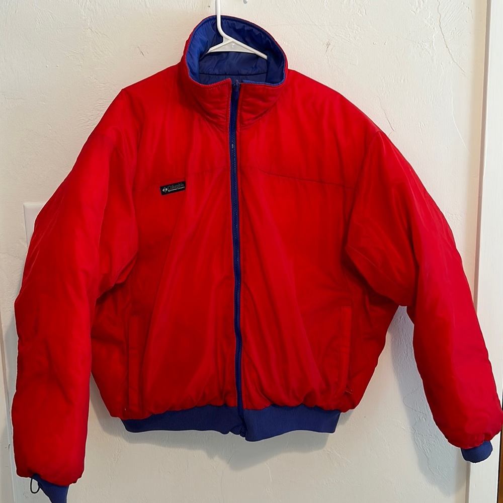 VINTAGE REVERSIBLE COLUMBIA PUFFER